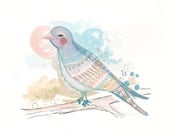 Bird Postcard Print