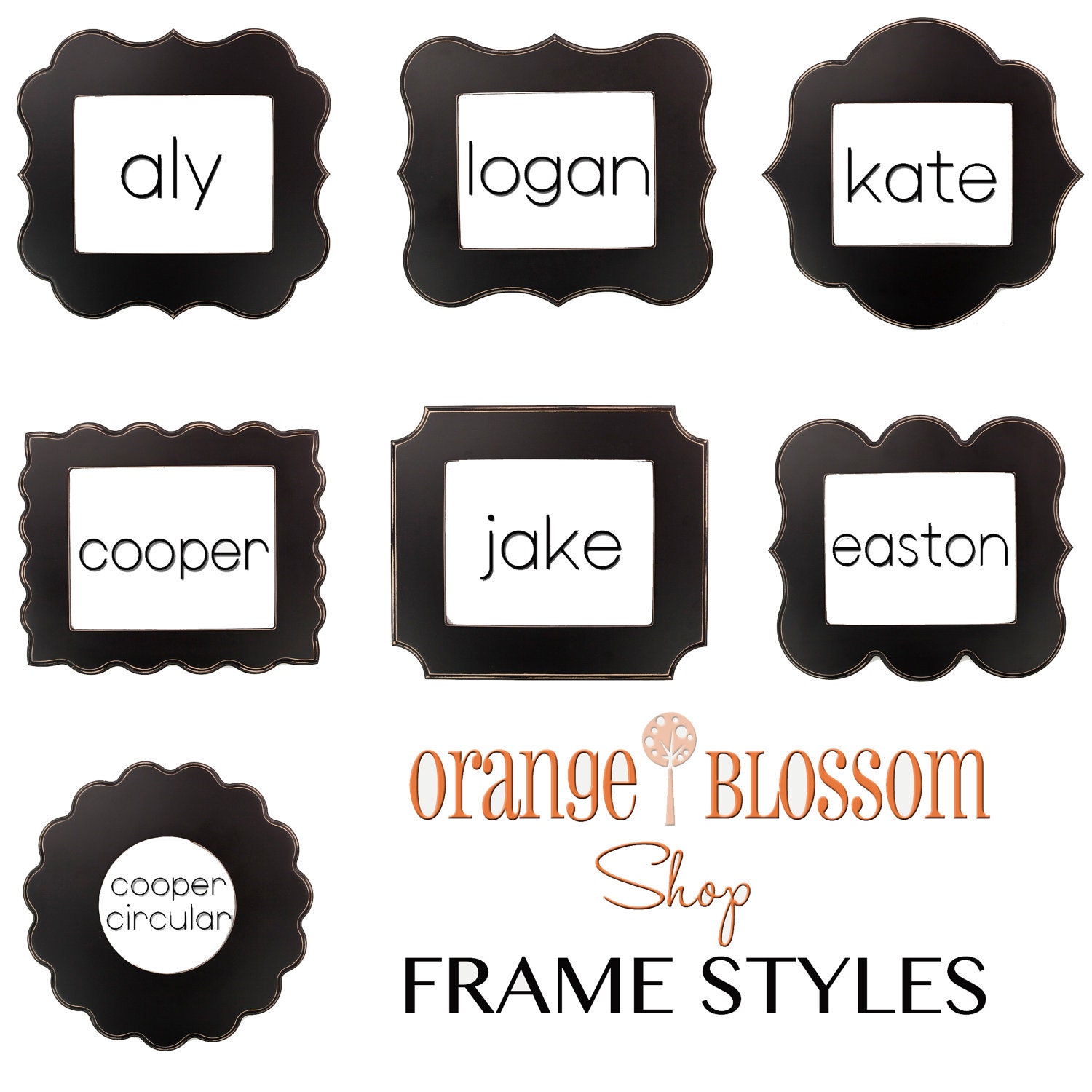 16x20 picture frame-whimsical and unique. Pick your style and color