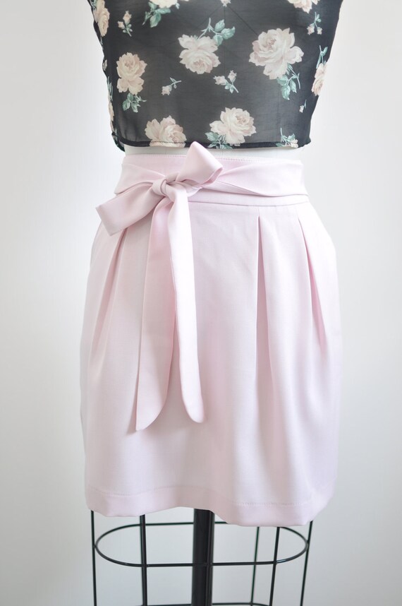 Joy Holiday bow skirt pink lavender corn yellow Spring pastels XS S M L