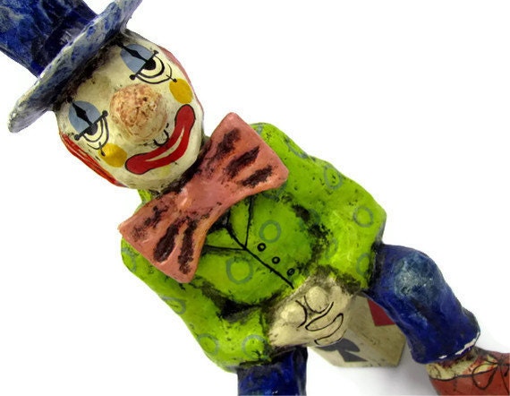 Stoner Stanley the Clown, he's creepy, a bit sleepy and has a nasty case of the munchies