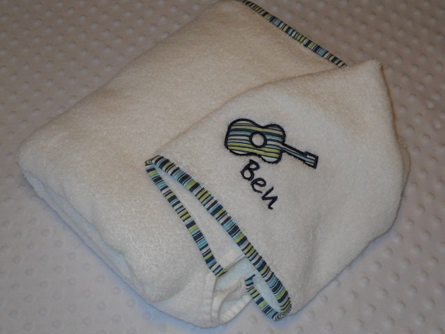 Baby's/Child's Hooded Towel -- Custom Made for You -- Appliqué/Embroidery/Monogram/Personalized -- ESASO Team