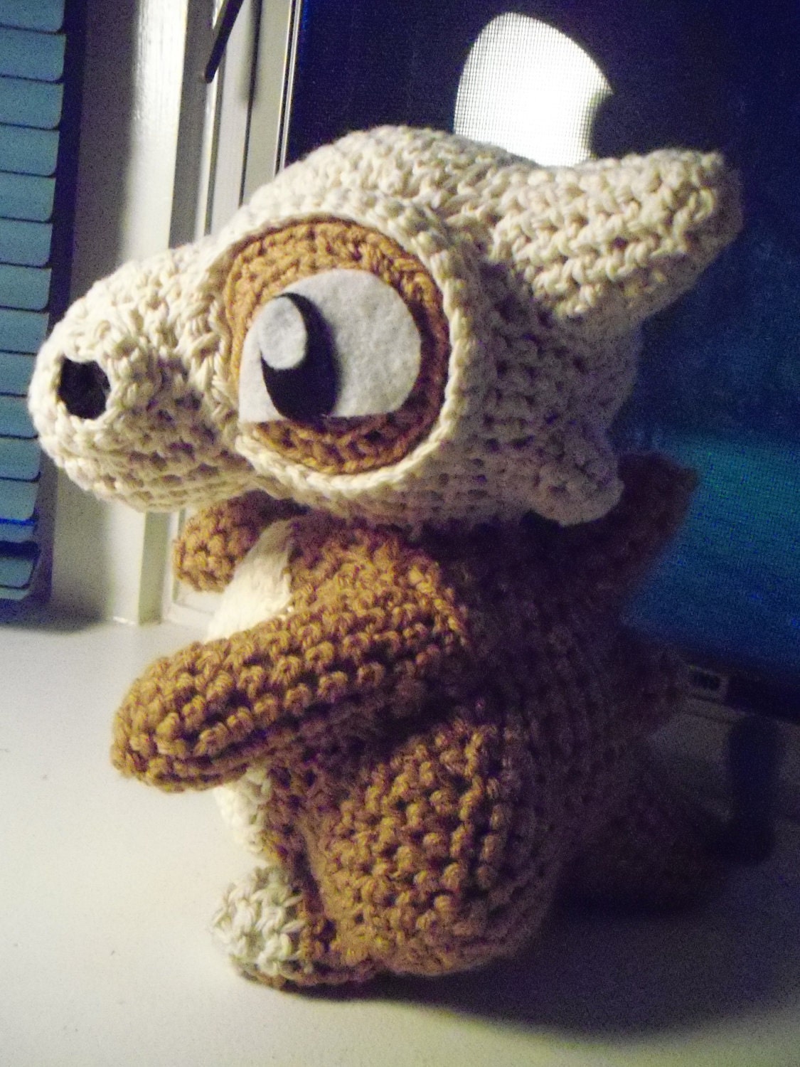 Cubone Amigurumi Crochet Pokemon Doll