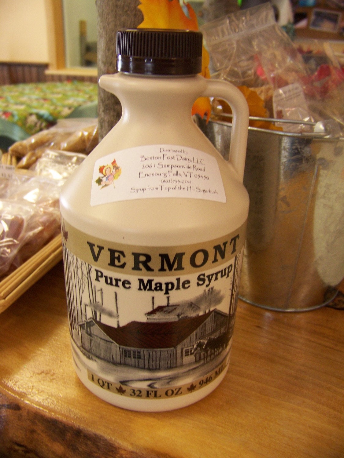 100 percent Pure Vermont Maple Syrup Quart