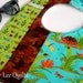 Baby Boy Bib - Toddler Bib - Pieced, Minky Backed with Camo, Turtles, Bugs, Frogs in Blue, Brown, and Green  - One of a Kind - Ready to ship