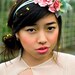 Vintage Millinery Pastel Flower Headband-Bridal Headpiece French Vintage Wedding Bohemian Floral Crown