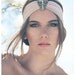 Art Deco Crystal Embellished Silk/Satin  Headwrap-Turban-Vintage  Wedding Bridal  Headband  1920s Great Gatsby Event