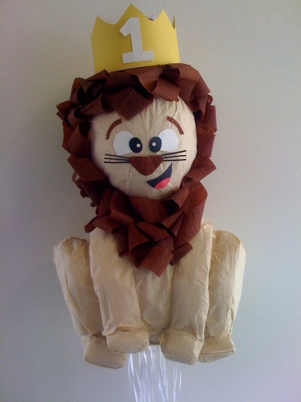 King of the Jungle Original PinataMama Custom Lion