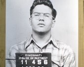 VINTAGE MUGSHOT POSTER