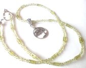 Boho Green Tree of Life Necklace