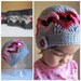 2 CROCHET PATTERNS - Be Mine Hat & Sweetheart Scarf - Instant PDF Downloads