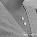 2 Disc Layered Hand Stamped Necklace