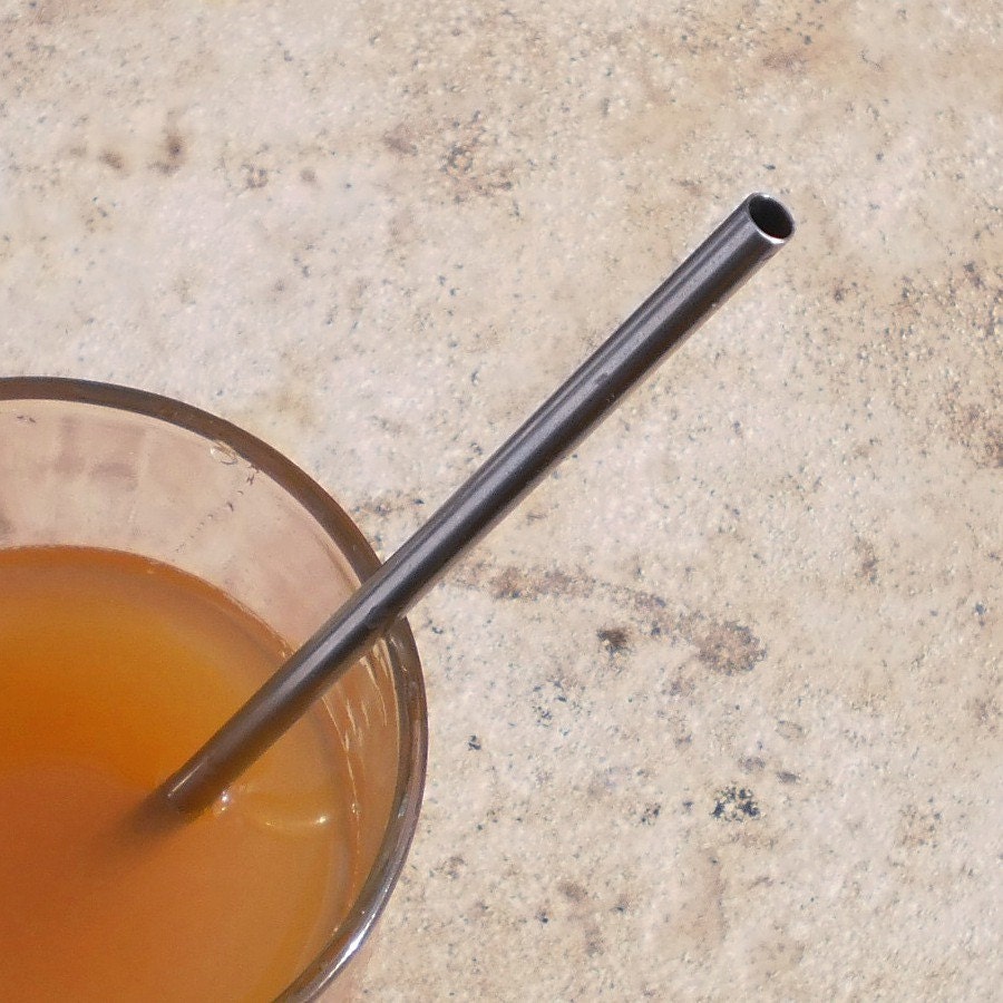 Stainless Steel Straw Regular Style - Reusable and Eco Friendly - Lifetime Guarantee