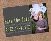 Save the Date - Modern Engagement Announcement - Jenny