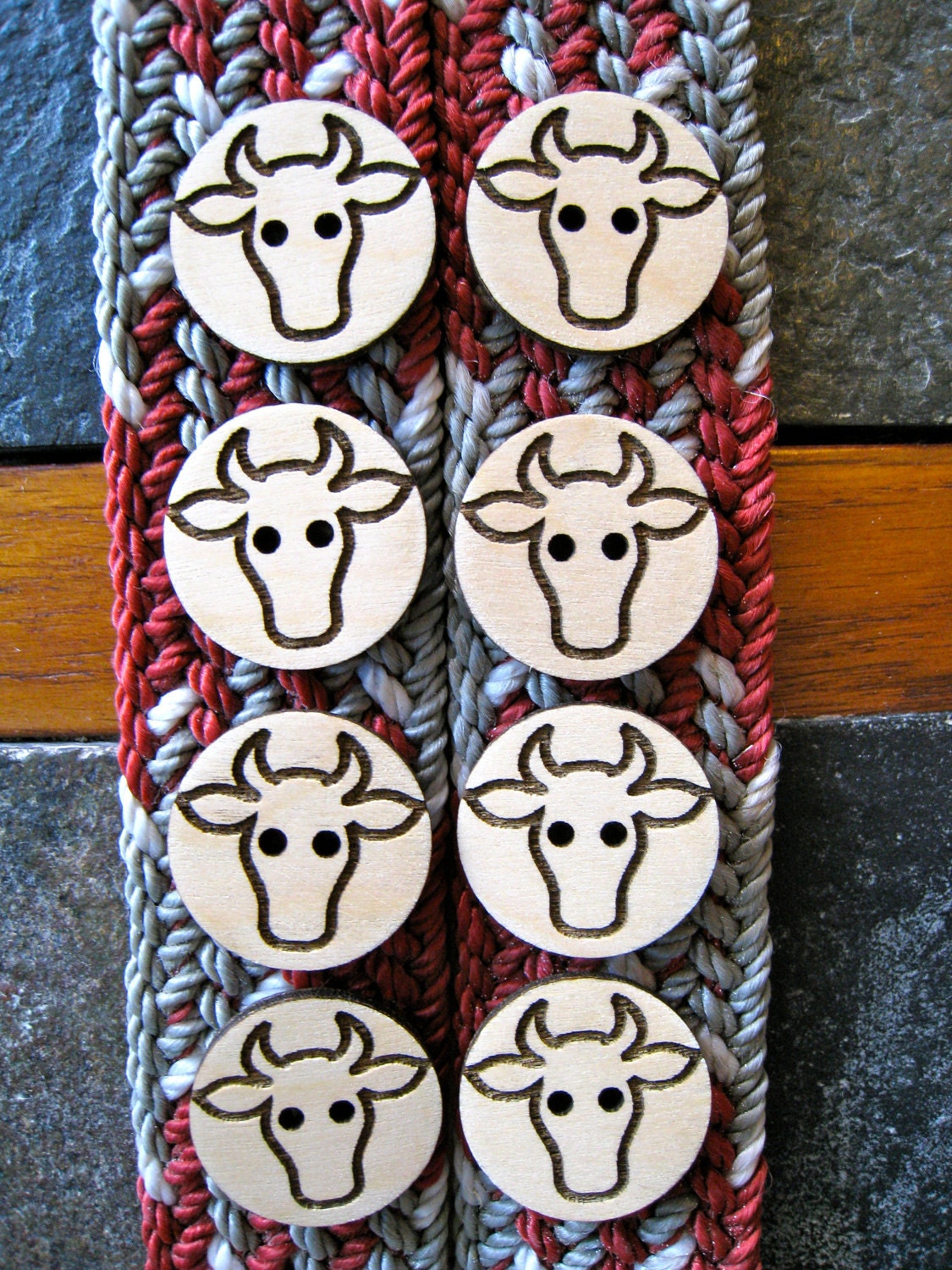 Laser Engraved Steer Head Buttons
