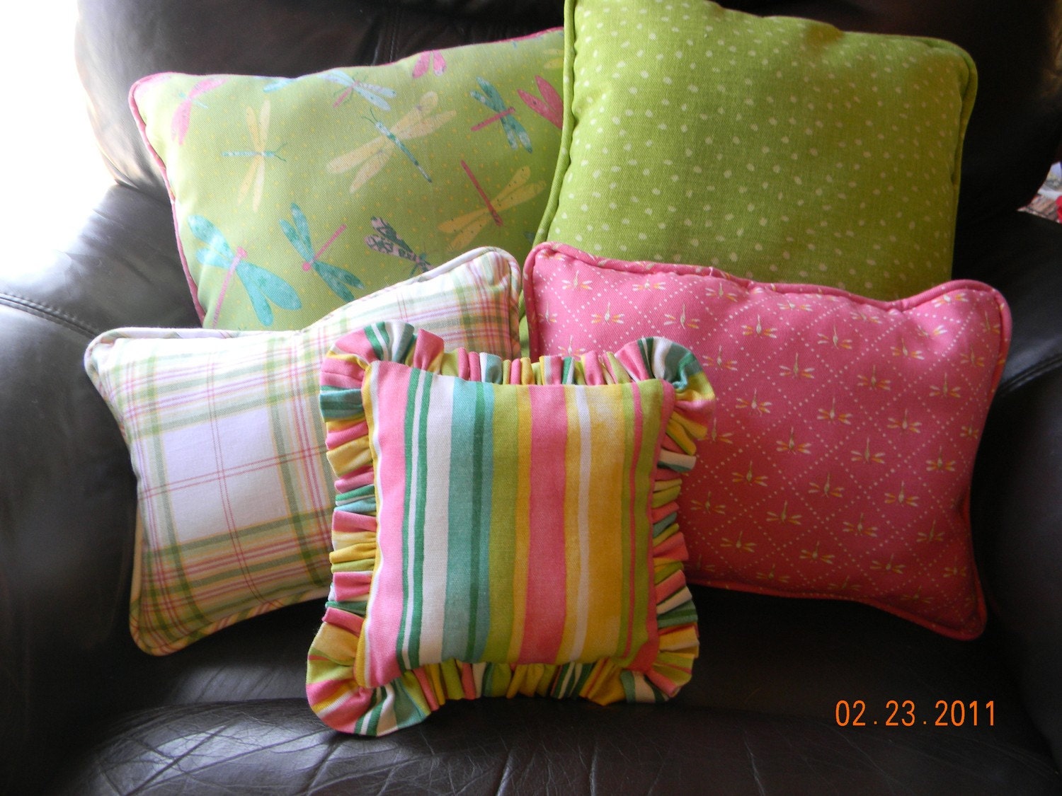 Girlie Set of Pillows