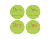 430 Date and Name Labels - Perfect for Daycare Label Requirements - Permanent and Removable Labels