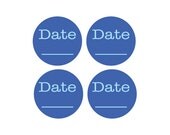520 Disposable Date Labels for Daycare Label Requirements - Removable one-time use waterproof labels