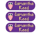 100 Personalized Iron On Clothing Labels - Perfect for School Uniforms, Coats, Gym Clothes, Sports Uniforms - FREE US SHIPPING