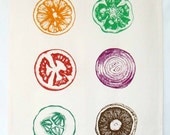 Hand Printed Tea Towel - Washhouse