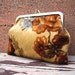 Vintage Coin Purse, Retro 1970s Boho Accessory