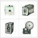 camera print set - four 5x5 giclee art prints -- vintage camera watercolor prints (with savoy) // wall art