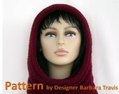 Knitting Pattern Snood Hood Beehive Design H1001