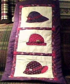 Red Hats Wall Hanging