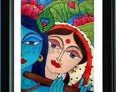 Radha Krishna - A Divine Love - PRINT