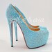 Christian Louboutin Daffodile Custom Swarovski Crystal Embellishment - Strassing Service - Sophie & Ava