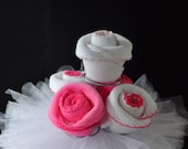 Bib Cupcake for a Diaper Cake How To Video (SALE)