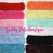 Crochet Headband 1 1/2 inch ,for Newborn Infant, Baby or Toddler Youth, Adult