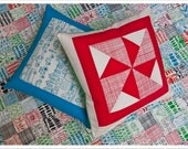 Lucky Summer cushion red/green