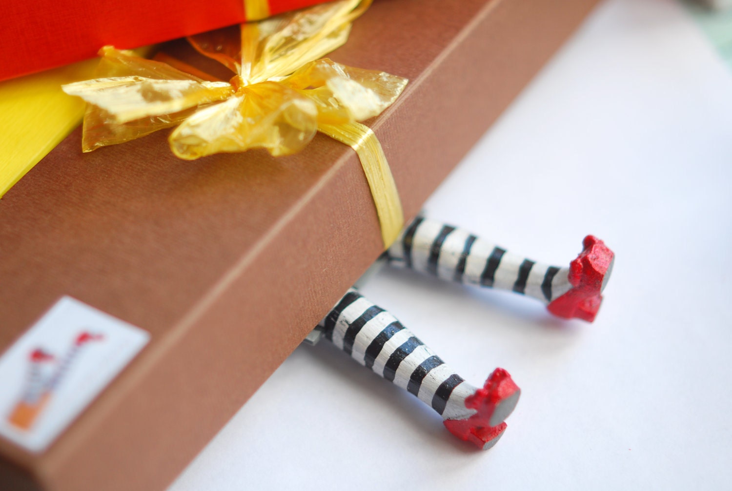 Wicked witch. Unusual art bookmark, inspired by Wizard of OZ . made TO ORDER