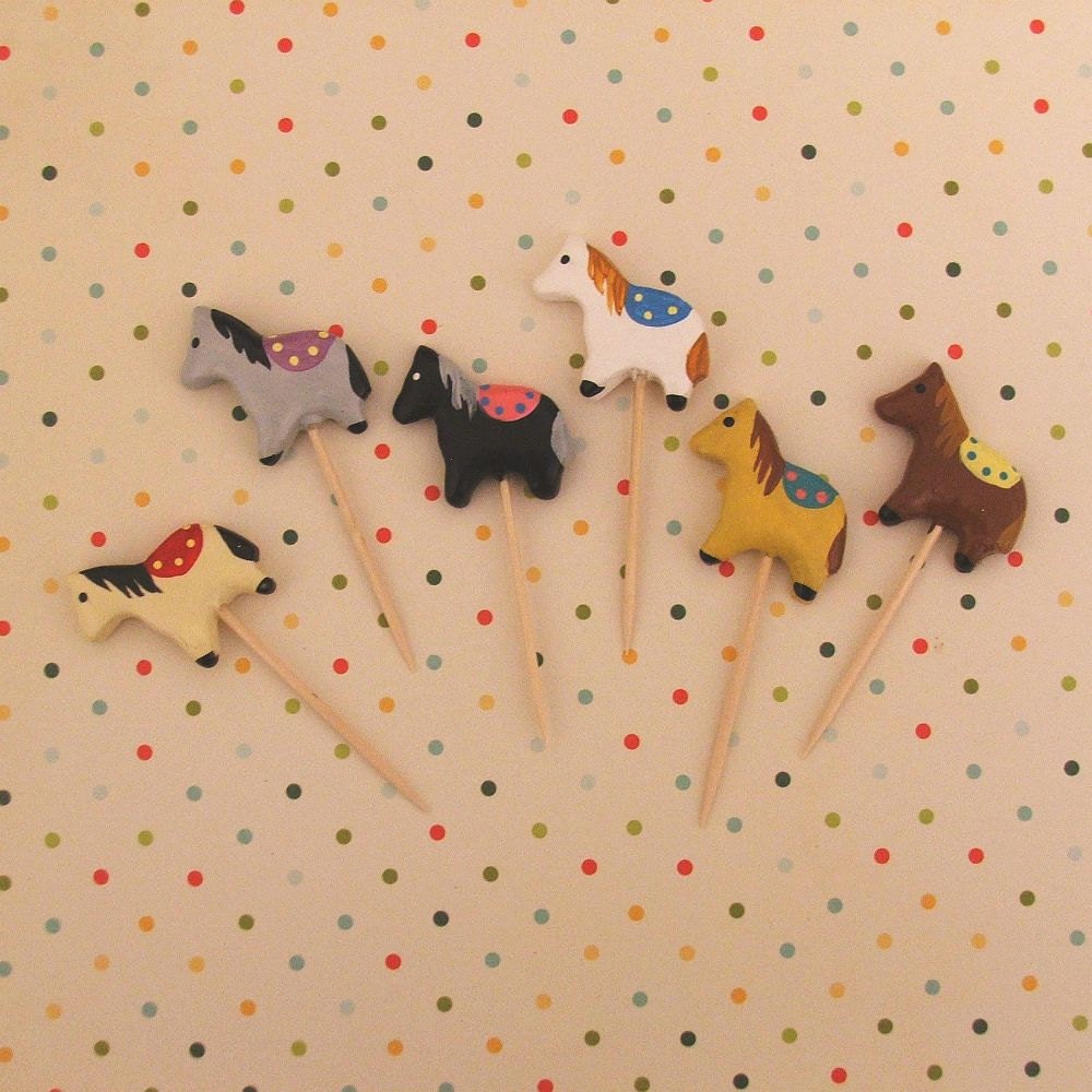 Horse/Pony Cupcake Toppers