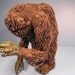 Unpainted resin casting of Wistful the Golem Sculpture Troll Ent Monster Fairy