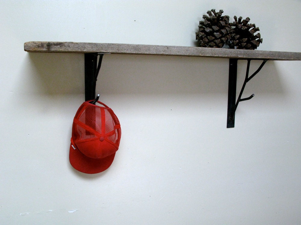 Branch shelf bracket painted finish