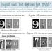 Birth Announcement Number Photography Name Frame - Personalized with your own photo