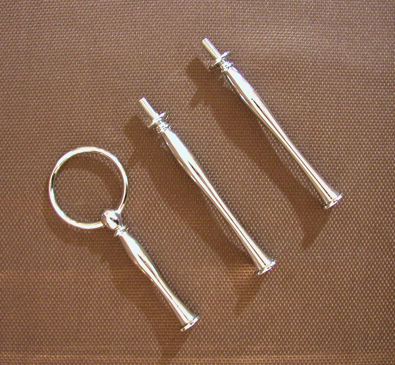Tidbit Cakestand Handle Style 2 SILVER Fitting Hardware Buy 3 get one FREE