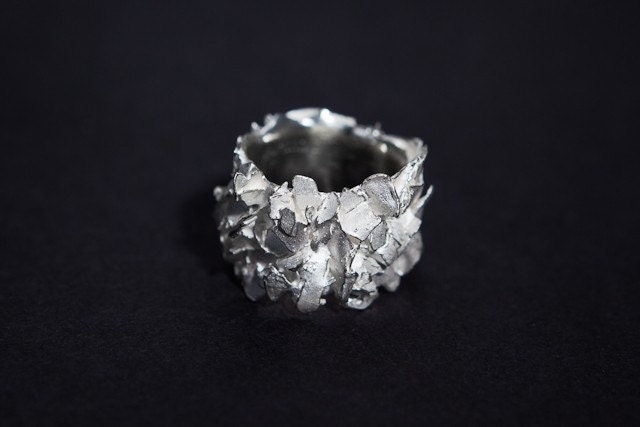 Nature Texture Ring Design Jewelry