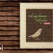 Wall Art (Hymn Lyrics) - I Sing Because I'm Free John 8:32 - 5 x 7 Print