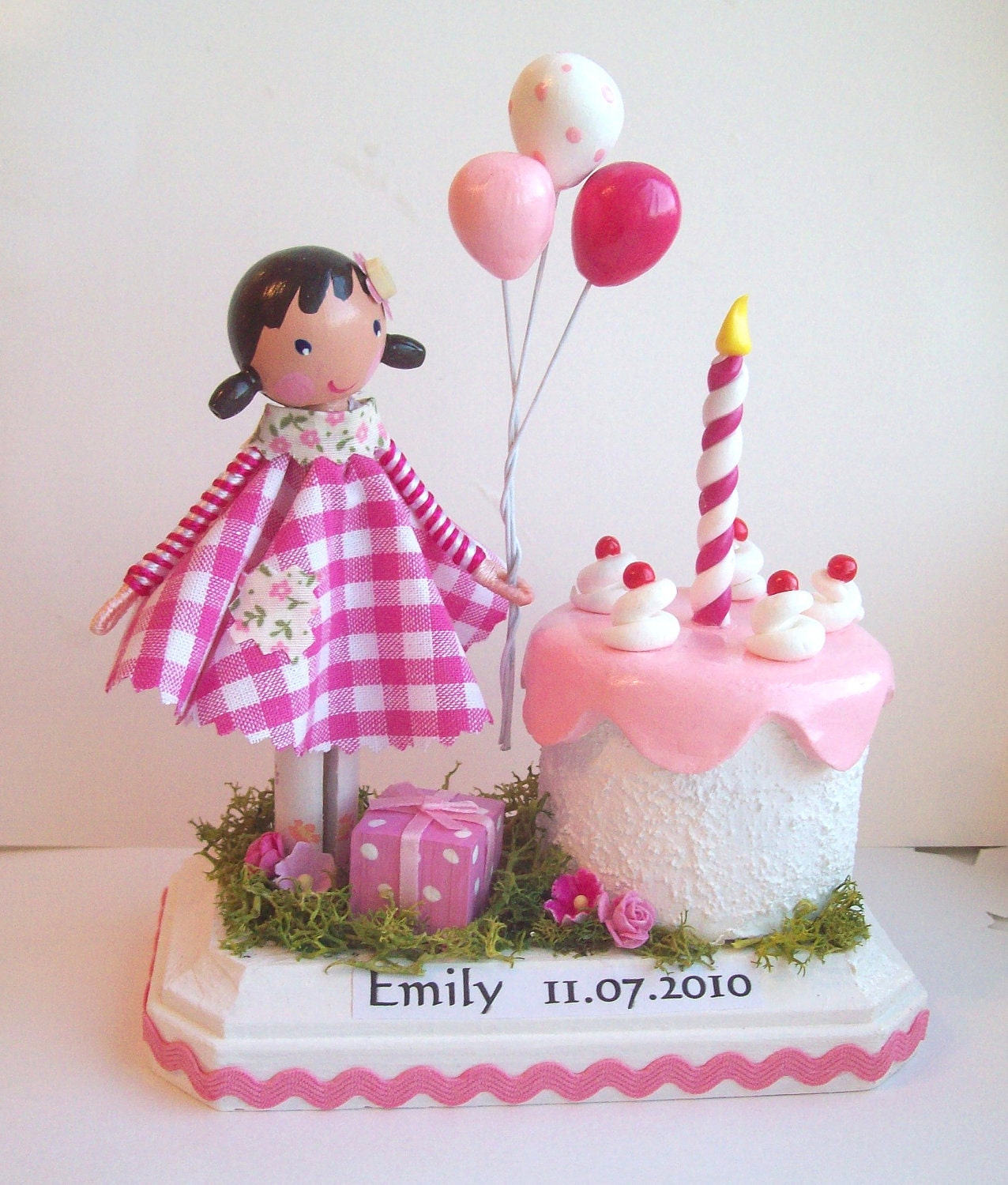 Yummy custom cake topper