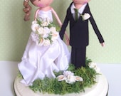 Custom wedding cake topper