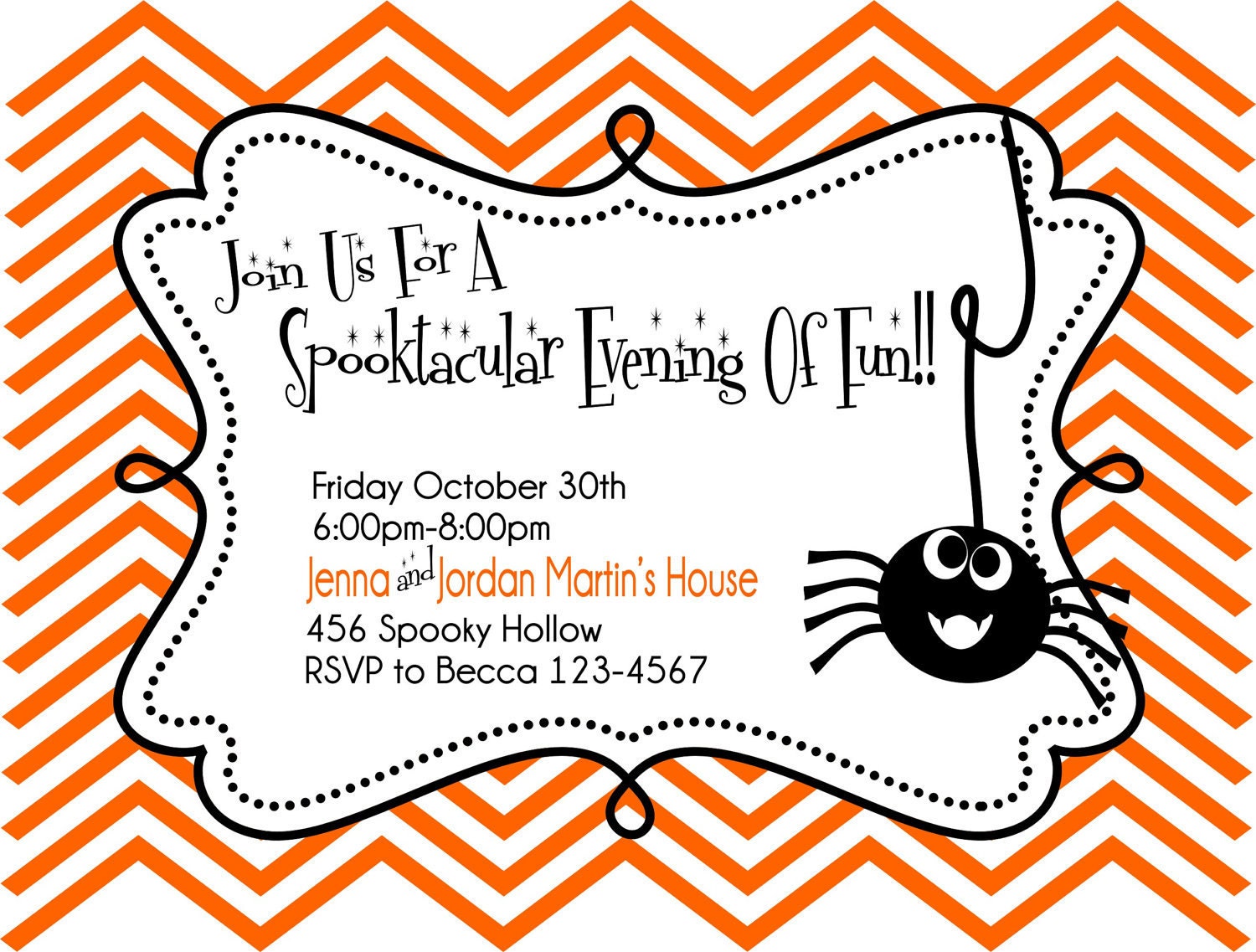 Halloween Invitation Printable Il_570xn