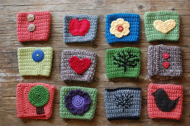 Coffee cozy, Custom and Personalized by The Cozy Project. Made just for you