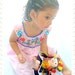 Nubes Rosas Handmade Mexican Embroidered Tunic Children dress