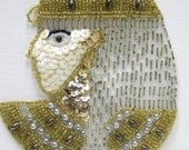 Fabulous Cleopatra Beads and Sequins Appliqué