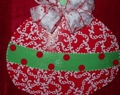 Wooden Christmas Ornament Door Hanger