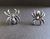 Silver Itsy Bitsy Spider Earrings