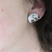 Baby Silver Elephant Stud Earrings