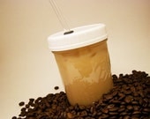 Reusable To Go Cup Ecofriendly Ball Jar Glass Tumbler Wide Mouth Mommy's Sippy Cup